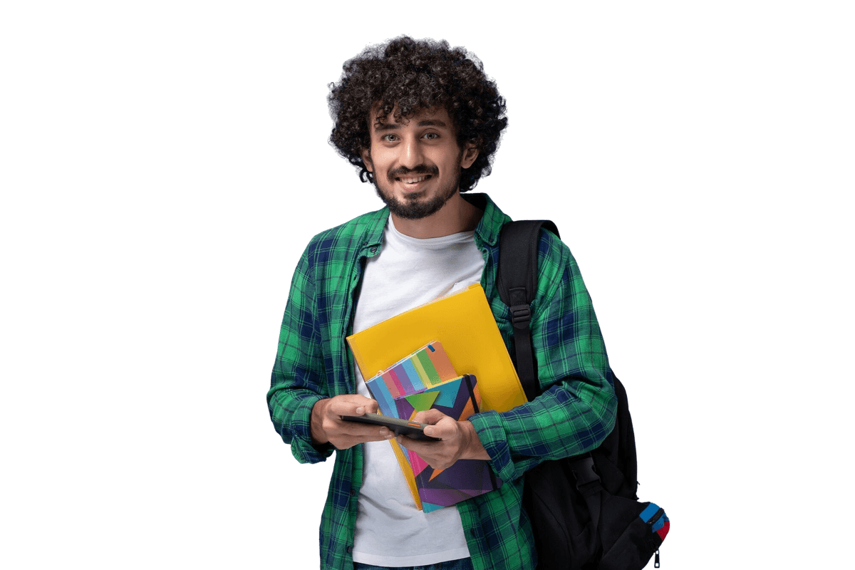 Students preparing for university entrance exams with PrivaTune educational platform